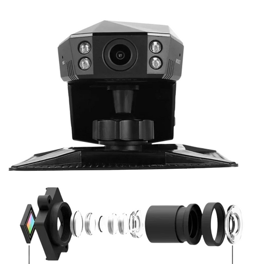 Dashcam Voiture LCD Full HD 1080P Grand Angle 170° avec Vision Nocturne – AZNM®