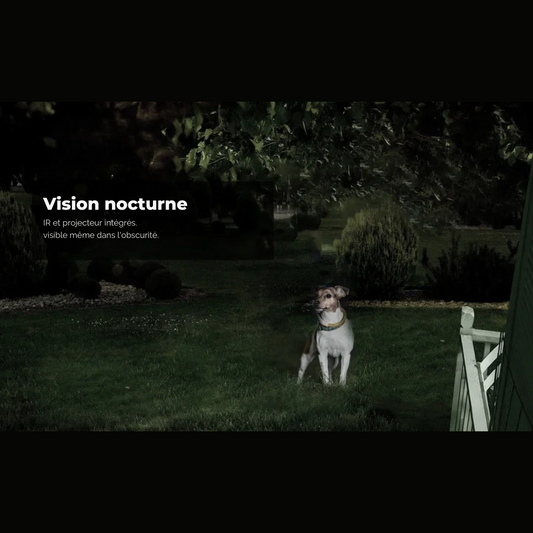 Caméra extérieure WiFi avec panneau solaire - ANSVICAM®