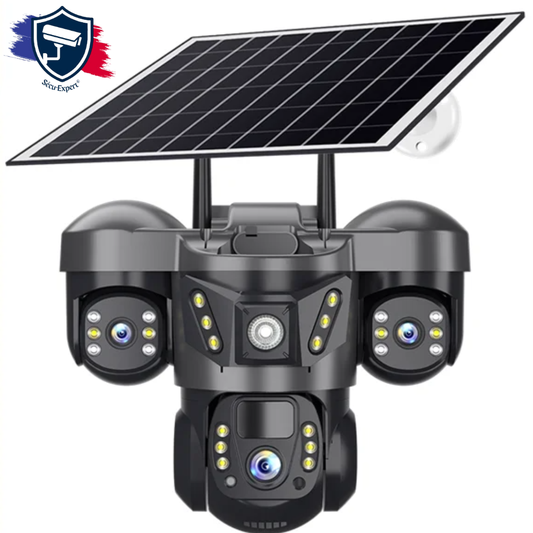 Caméra solaire sans fil extérieure 4K Ultra HD - AOSU®