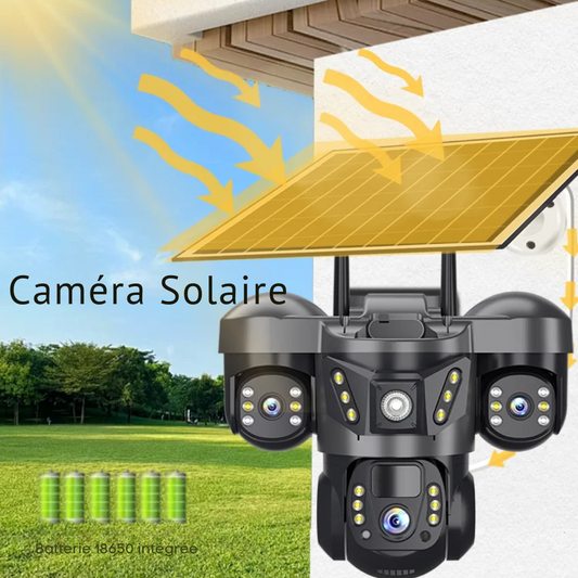 Caméra solaire sans fil extérieure 4K Ultra HD - AOSU®