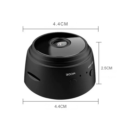 Mini Caméra Intérieur WiFi Sans Fil 1080P avec Support Magnétique – YUNSKILL®