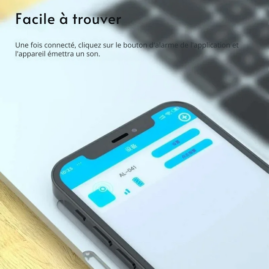 Porte-clés Traceur GPS Bluetooth 5G Noir - Xiaomi®