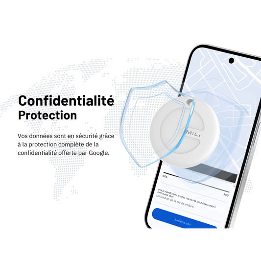 Porte-clés Traceur GPS Compatible Google Find My – MiLi MiTag®