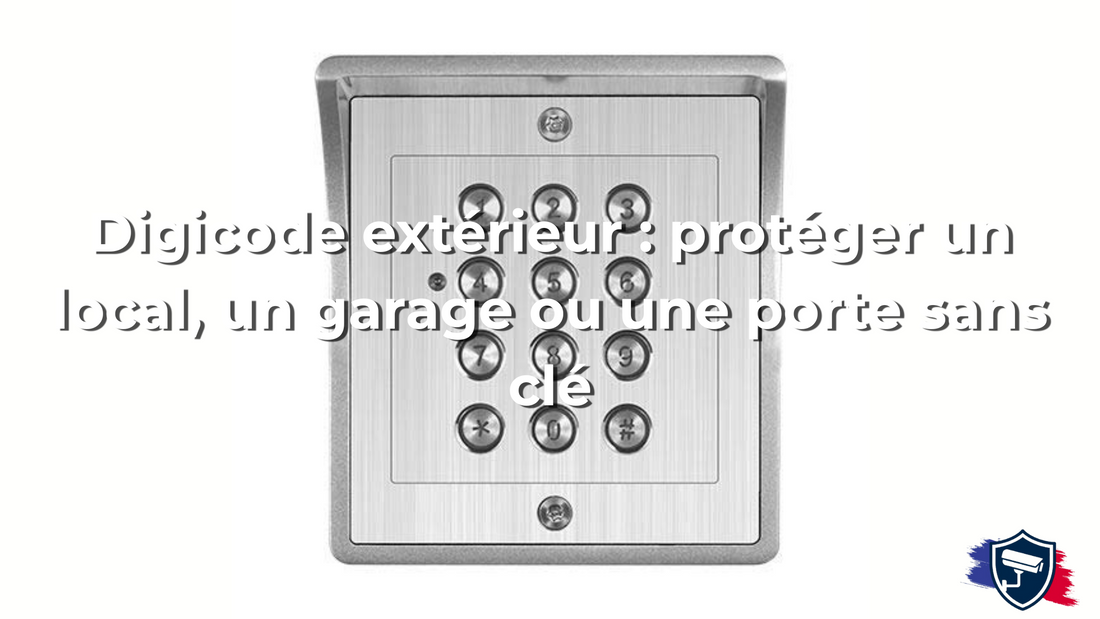 Digicode extérieur : protéger un local, un garage ou une porte sans clé