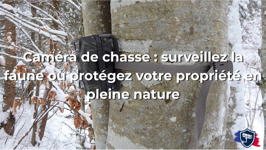 Caméra de chasse : surveillez la faune ou protégez votre propriété en pleine nature