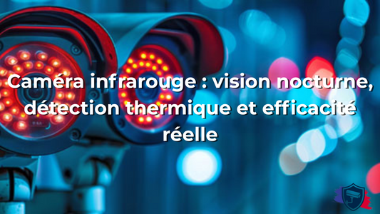 Caméra infrarouge : vision nocturne, détection thermique et efficacité réelle