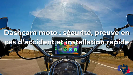 Dashcam moto : sécurité, preuve en cas d’accident et installation rapide