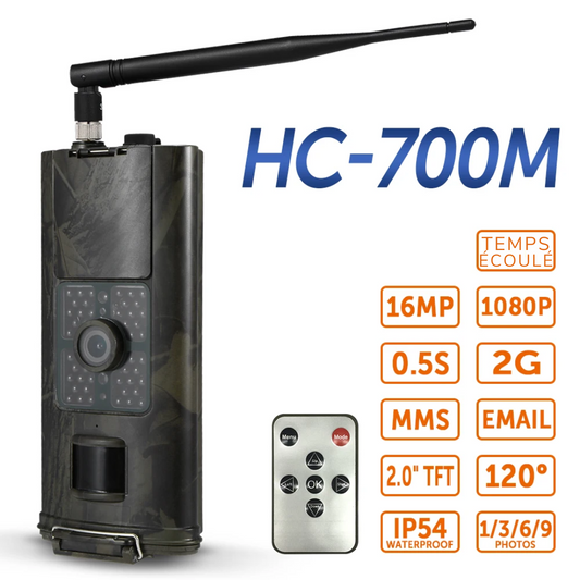 Caméra de Chasse Cellulaire 2GSM 16MP Grand Angle 120° – Suntekcam®