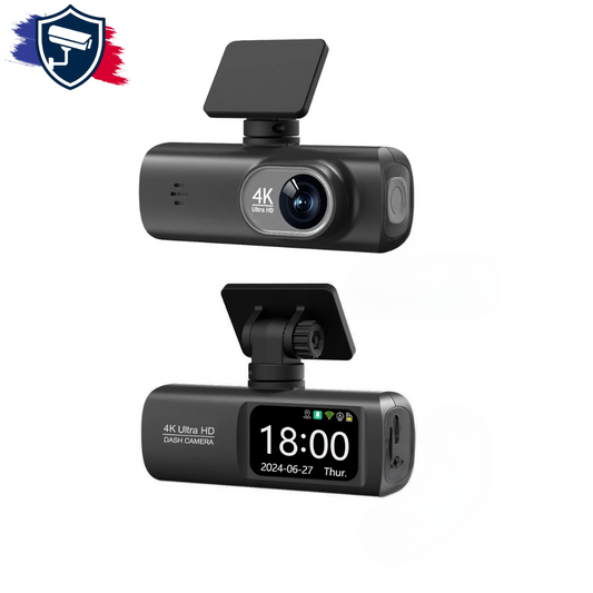 Dashcam Voiture 4K Ultra HD Avant + 1080P Arrière avec Vision Nocturne – Kocam®