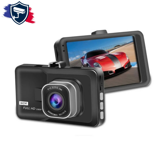 Dashcam Voiture  Avant Full HD 1080P avec Vision Nocturne, Grand Angle 120° et Détection d’Impacts – XUSHIDZ