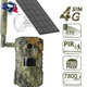 Caméra de Chasse 4K Solaire avec Détection PIR - Junzheng®