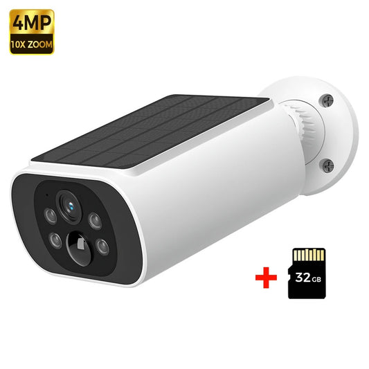 Caméra solaire extérieur sans fil 2.5K - ALEVIO®