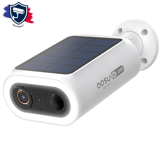 Caméra solaire sans fil extérieure 4K Ultra HD - AOSU®