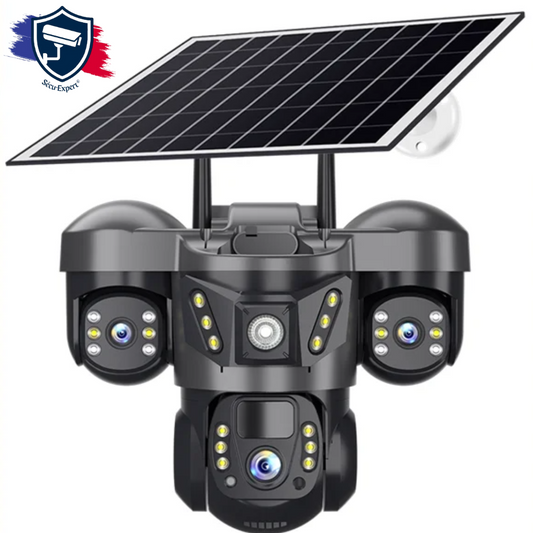 Caméra solaire sans fil extérieure 4K Ultra HD - AOSU®
