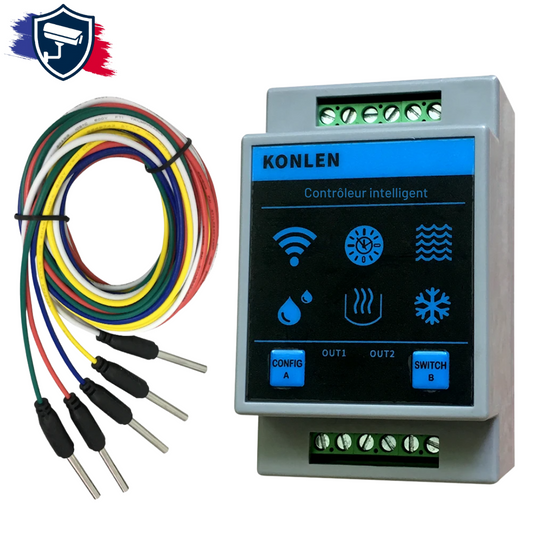 Capteur Piscine WiFi avec 5 Niveaux de Détection – KONLEN®