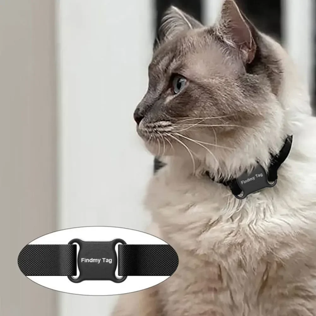 Collier Traceur GPS Noir pour Chien & Chat Suivi en Temps Réel - S-E®
