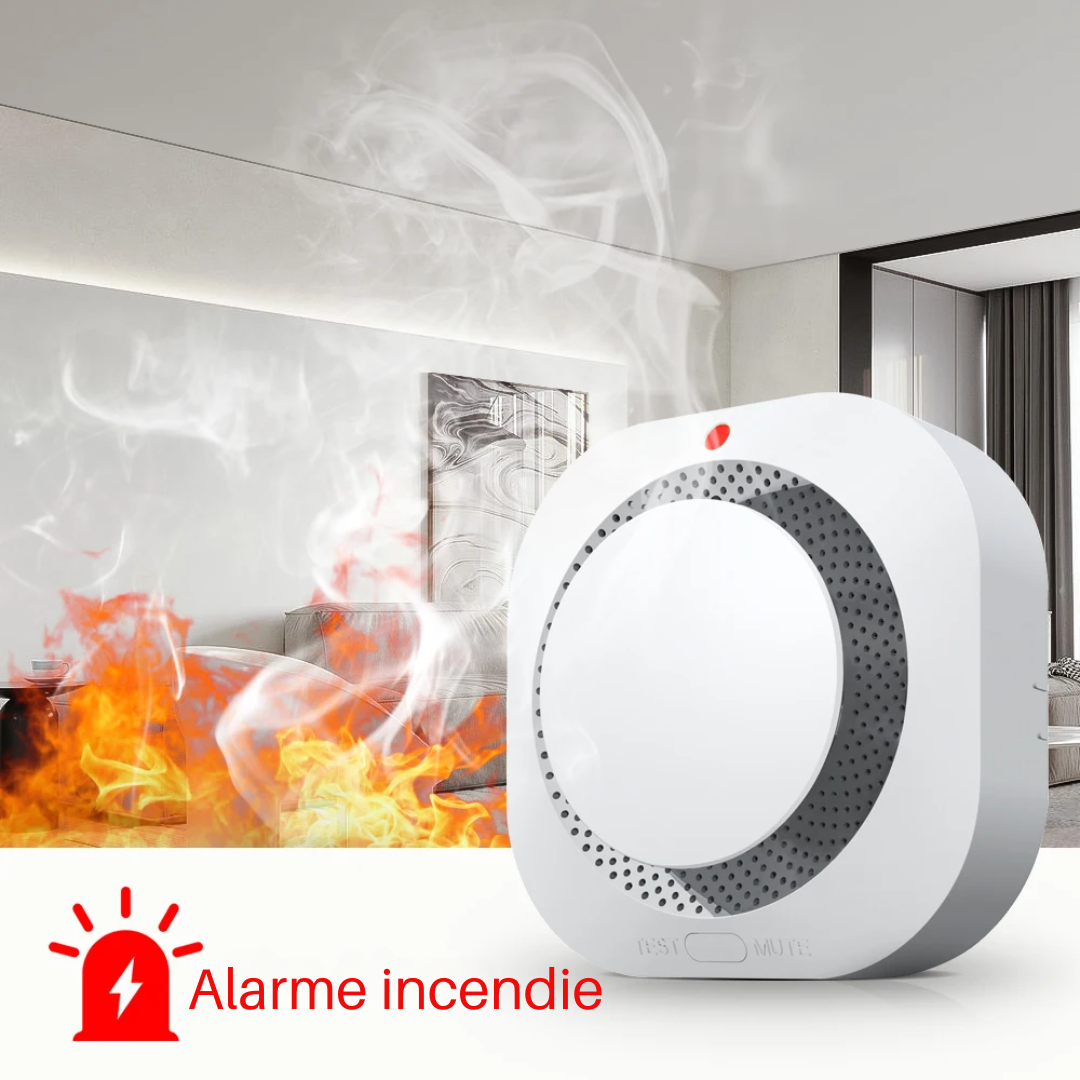 Détecteur de Fumée Indépendant sur Piles – GauTone®