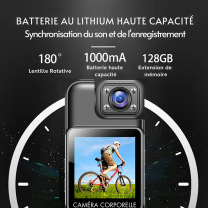 Mini Caméra Portable 4K WiFi Vision Nocturne avec Détection de Mouvement – Occkic®