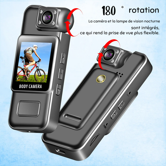 Mini Caméra Portable 4K WiFi Vision Nocturne avec Détection de Mouvement – Occkic®
