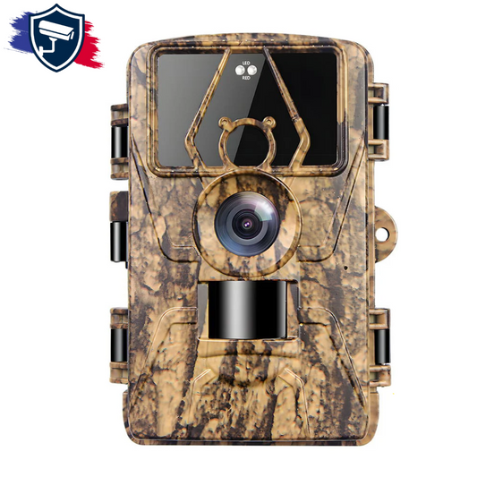 Mini Caméra de Chasse WiFi 8K Ultra HD PIR Grand Angle 120° avec Vision Nocturne – PR801W®
