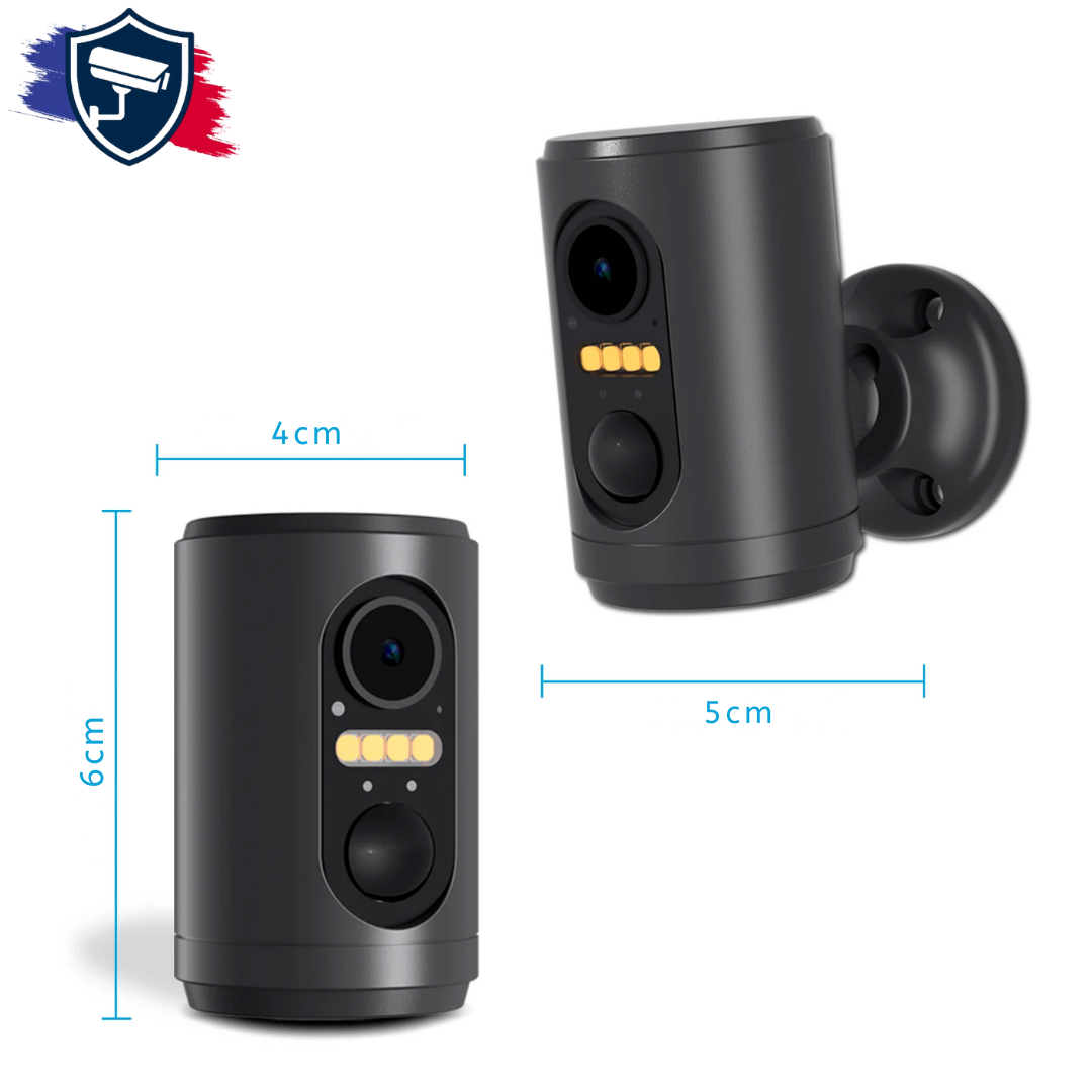 Mini Caméra à Batterie 1080P WiFi avec Vision Nocturne Couleur – EYIZCO®