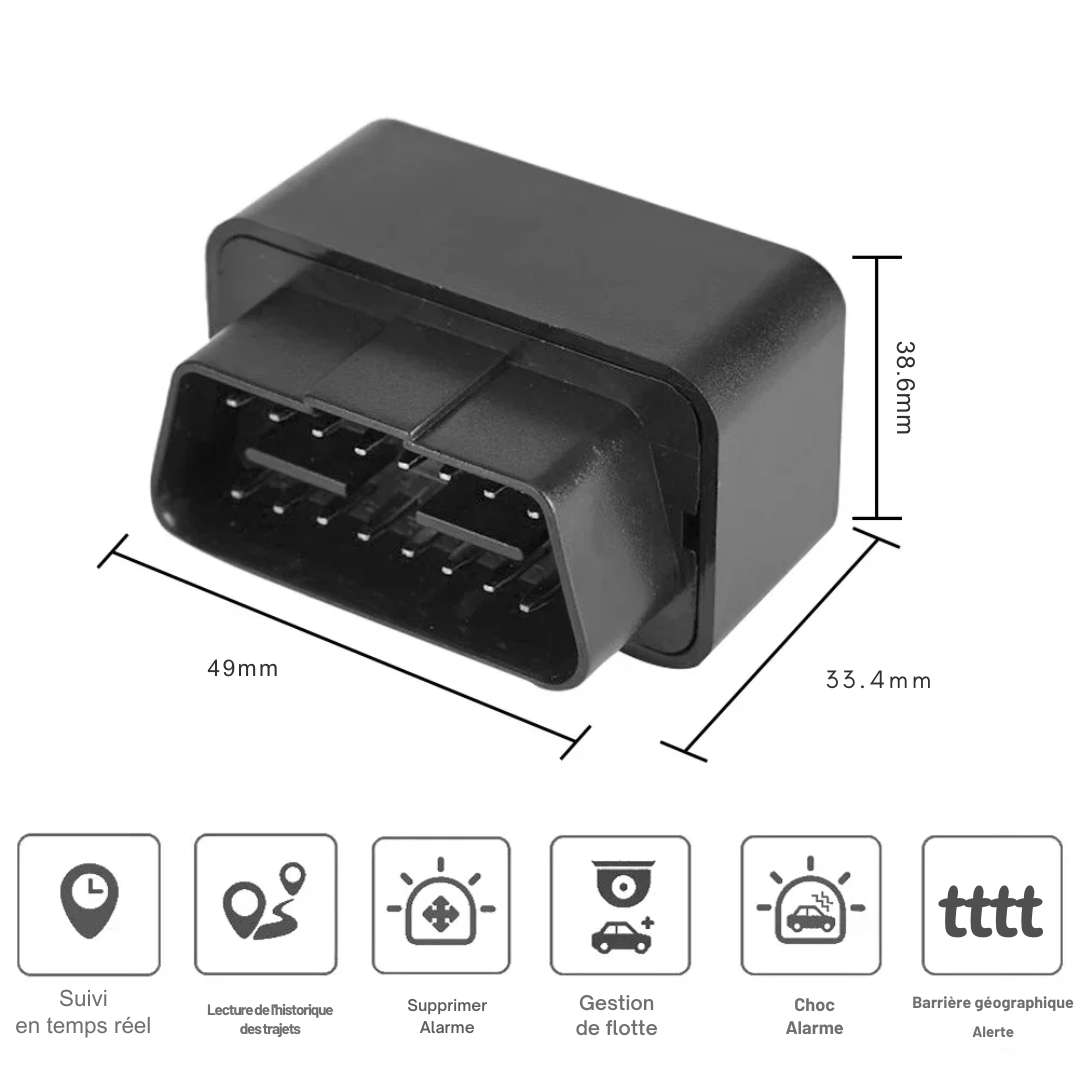 Mini Traceur GPS 2G Antivol avec Alerte SMS & Géofence – S-E®
