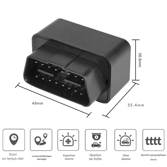 Mini Traceur GPS 2G Antivol avec Alerte SMS & Géofence – S-E®