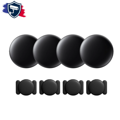 Pack de 4 Traceurs GPS Magnétiques pour Voiture Compatible Apple Find My – S-E®