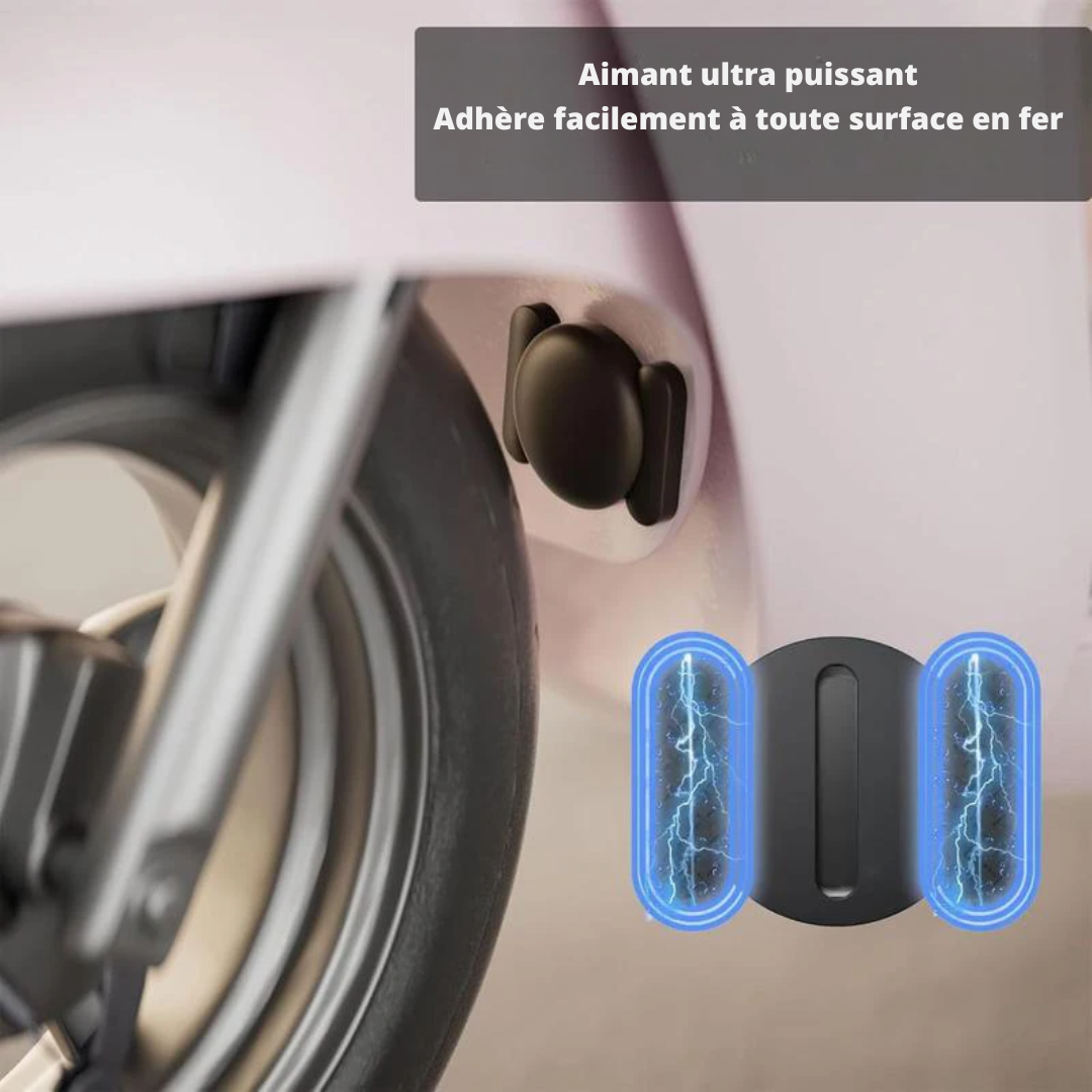 Pack de 4 Traceurs GPS Magnétiques pour Voiture Compatible Apple Find My – S-E®